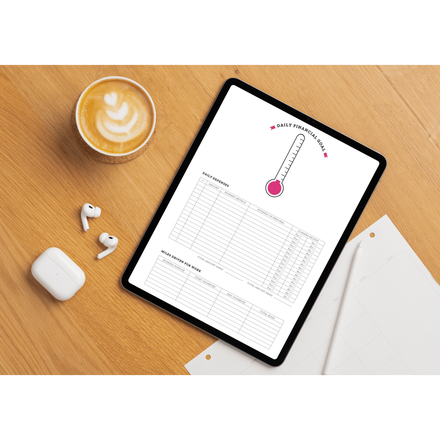Ready Set Win Planner - 6 Month Goal Planner for Productivity Digital Download