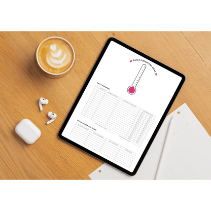 Ready Set Win Planner - 6 Month Goal Planner for Productivity Digital Download